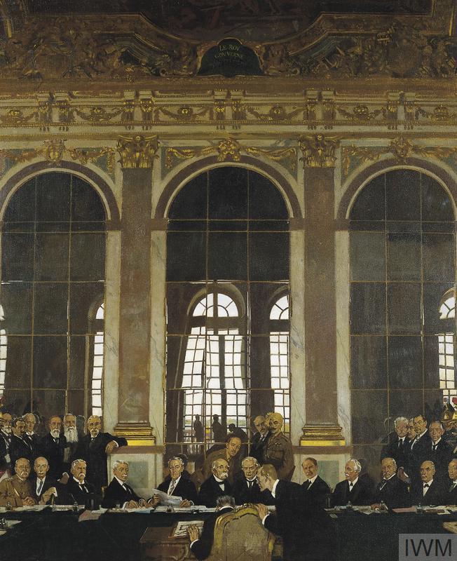 Treaty Versailles IWM Art2856