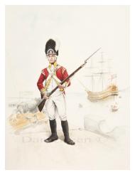 A marine of the 86th Regiment of Foot