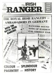 The front cover of the first edition of Irish Ranger