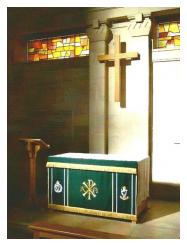 The Altar in the Regimental Chapel