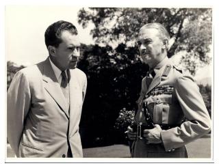 Eisenhower's Vice President Richard Nixon met with Templer during his 1953 tour of the far East. The perceived success of the counterinsurgency campaign in Malaya would stand in stark contrast to the American experience in Vietnam 20 years later.